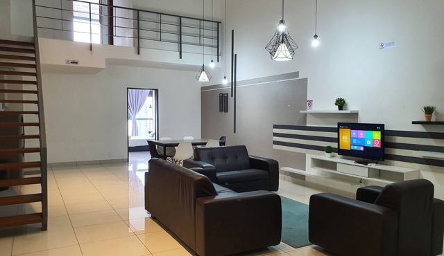 [spacious Duplex] 3rooms 2bath Rooftop Pool KL