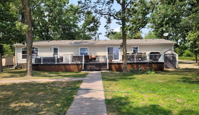 Spacious Home on Buchanan Lake in Ottertail, MN Private Beach Front