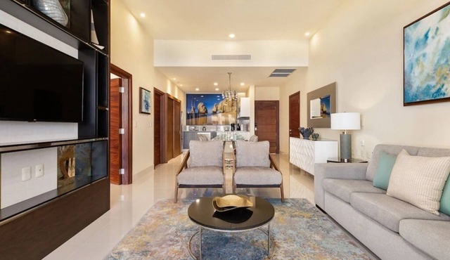 Spacious resort in serene San José del Cabo with WiFi, fitness room