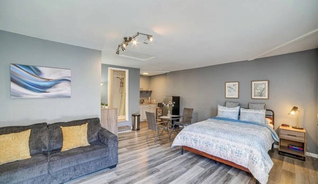 Spacious Studio with Private Entry
