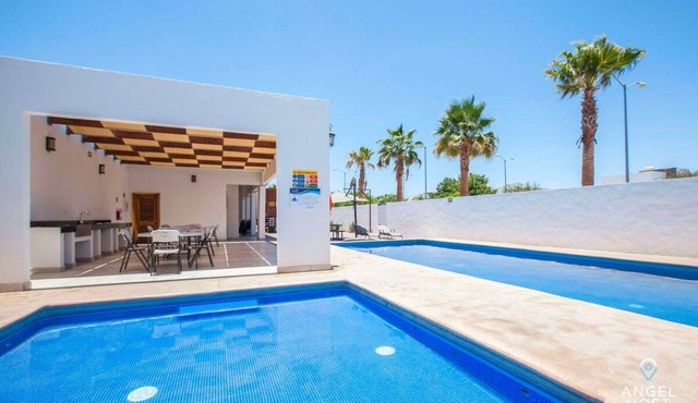 Spacious Townhome with Pool, Yard & Near Malecón!