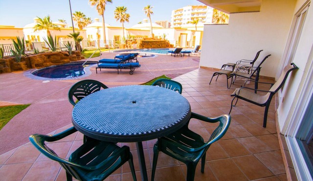 Spectacular 2 Bedroom Condo on Sandy Beach at Las Palmas Resort B-104