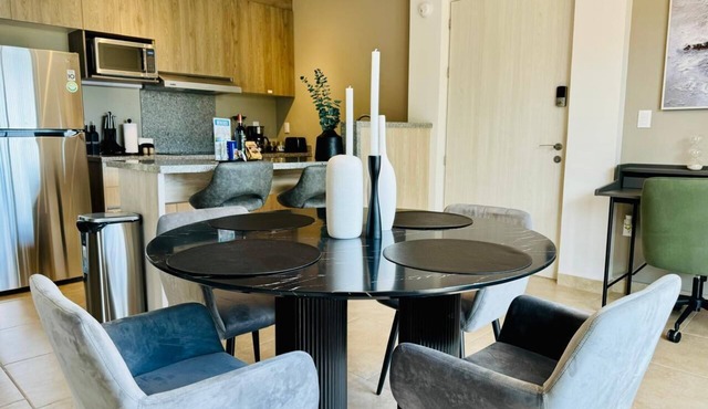 Splendid Large Terrace View Golf Apartment