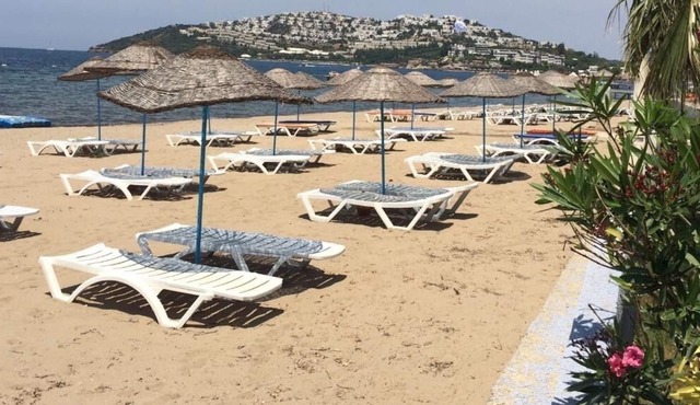 Stunning beachfront apartment in Bodrum