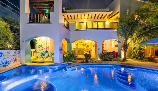 Stunning Views - New luxury home with 4 king suites, TWO pools and Ocean Access!
