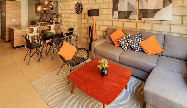 Stylish Designer Loft w/Gym & Coworking | 2 BD | Tribu Colón