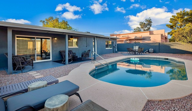Sunshine Escape: Spacious 4BR Home with Heated Pool in Prime Scottsdale Location