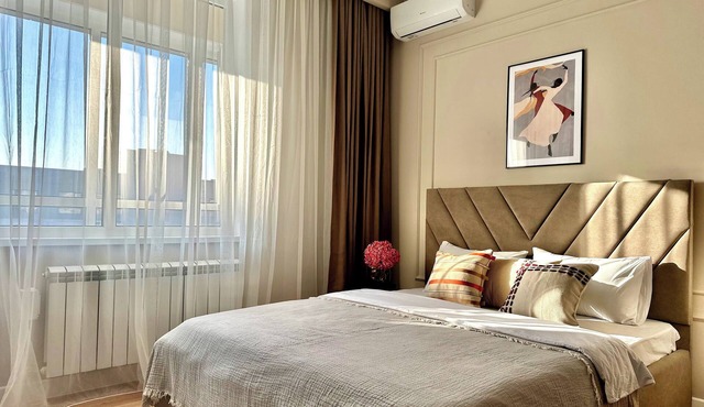 "Tango" charming 1-bedroom apartment with WiFi, AC close to Arbat