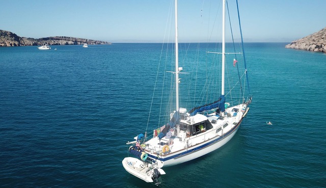 The ultimate sailing yacht vacation in the Sea of Cortez. Jersey Girl II