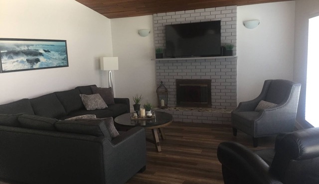 This fully furnished, renovated home is located downtown Squamish.