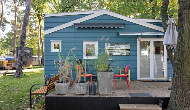 Tiny Home 'Tiny House Nr 1' with private terrace, Wi-Fi and air conditioning