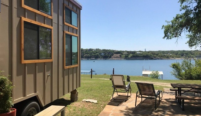 TWO BEAUTIFUL TINY HOMES IN LAKEWAY ON LAKE TRAVIS! As of July 2025 Lake is full