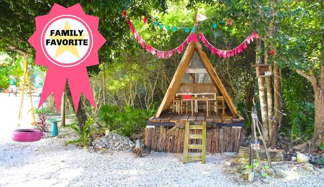 Two-Bedroom Family Bungalow -at- YOUR HAPPY PLACE!