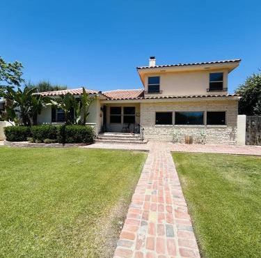 UNIQUE SPANISH HACIENDA HOUSE with POOL VINTAGE 1948 EUROPEAN ANTIQUES ETHNIC ART
