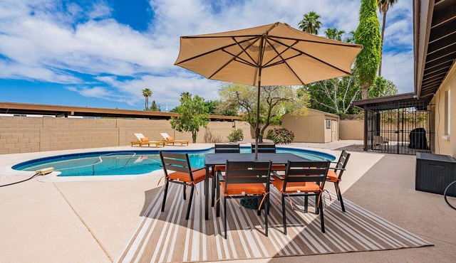 -UPDATED- Private Mesa Home with Heated Pool