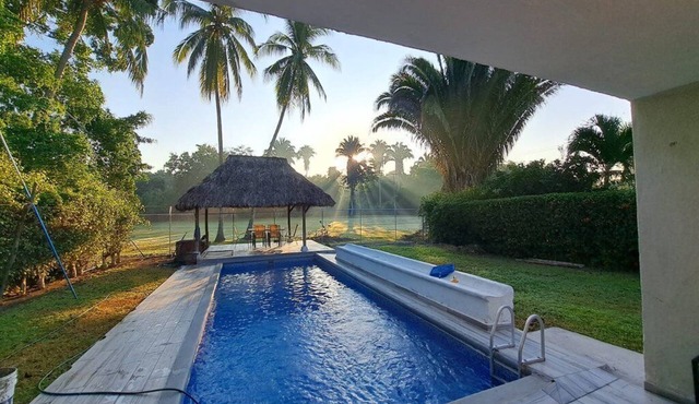 Vacation Home with Private Pool and Palapa | Ample Space for Relaxation