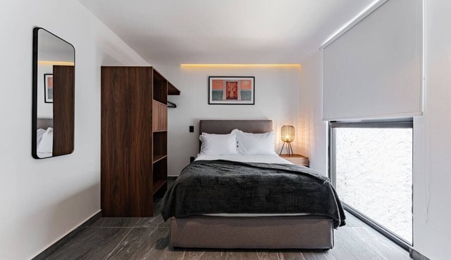 VH | Depa 1 BR gym + wifi | Sta Ma la Ribera | 131