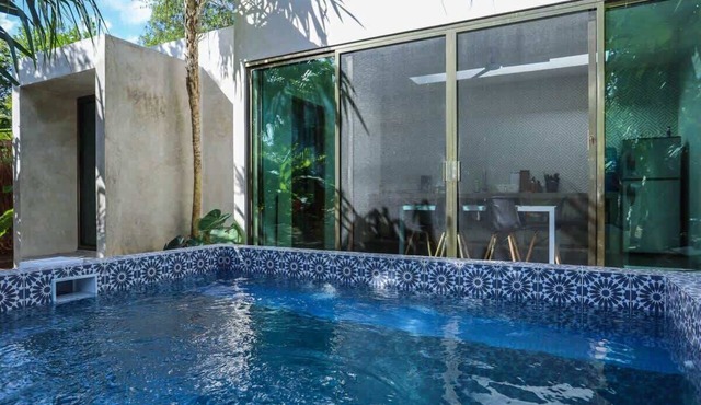 Villa Alebrije, pool, AC near lagoon