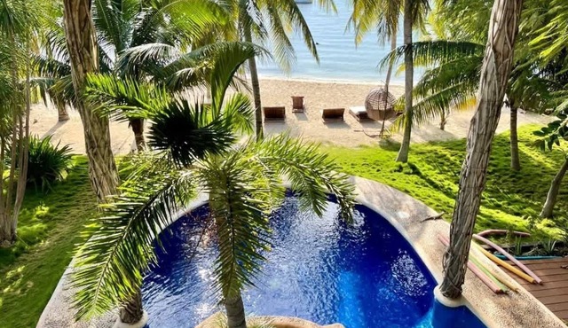 Villa Angela | 4BR | Beachfront & Private Pool