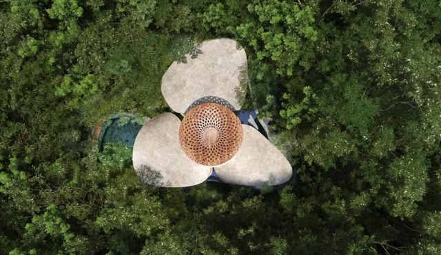 Villa de lujo con cenote privado