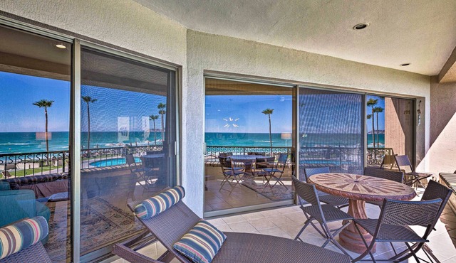 Walk to Beach: Oceanfront Rocky Point Condo