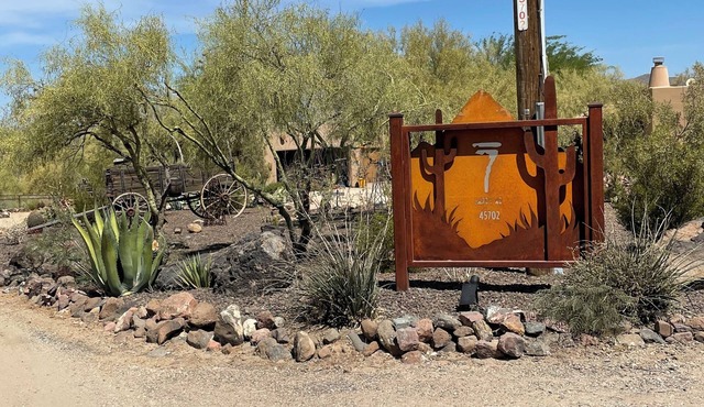 Wild West Casita at 7 Bar Ranch on the edge of Tonto National Forest with views