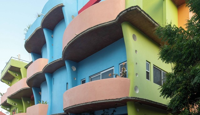 Wonderful 3-bedroom house with AC and rooftop swimming pool in Puerto Escondido