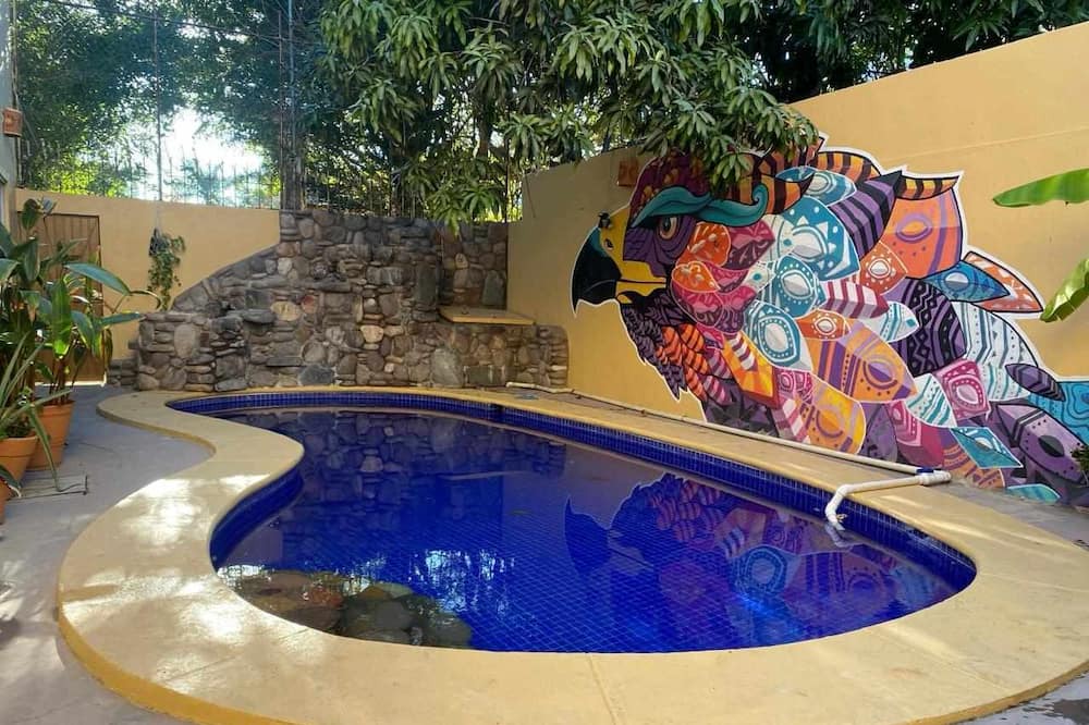 Lomas de Mazatlan Apartment | First floor apartment with 2 bedrooms and 2 bathrooms. Pool & waterfall views