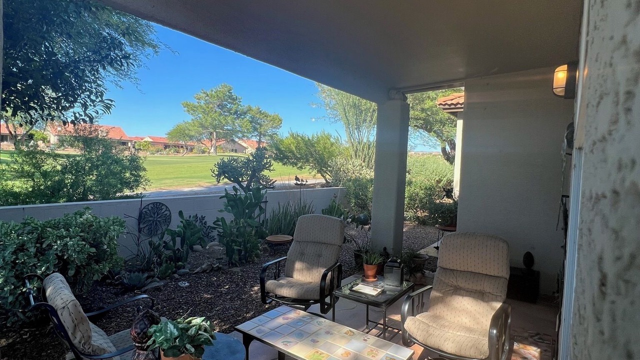 Photo of Patio Balcony in Saddlebrooke