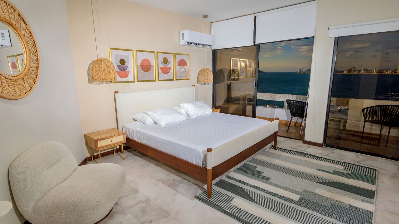 Photo of Bedroom in Downtown Mazatlan