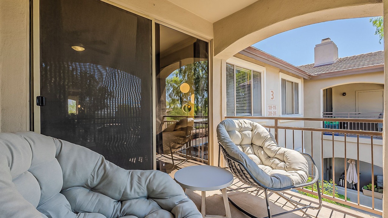 Photo of Patio Balcony in McDowell Mountain Apartments