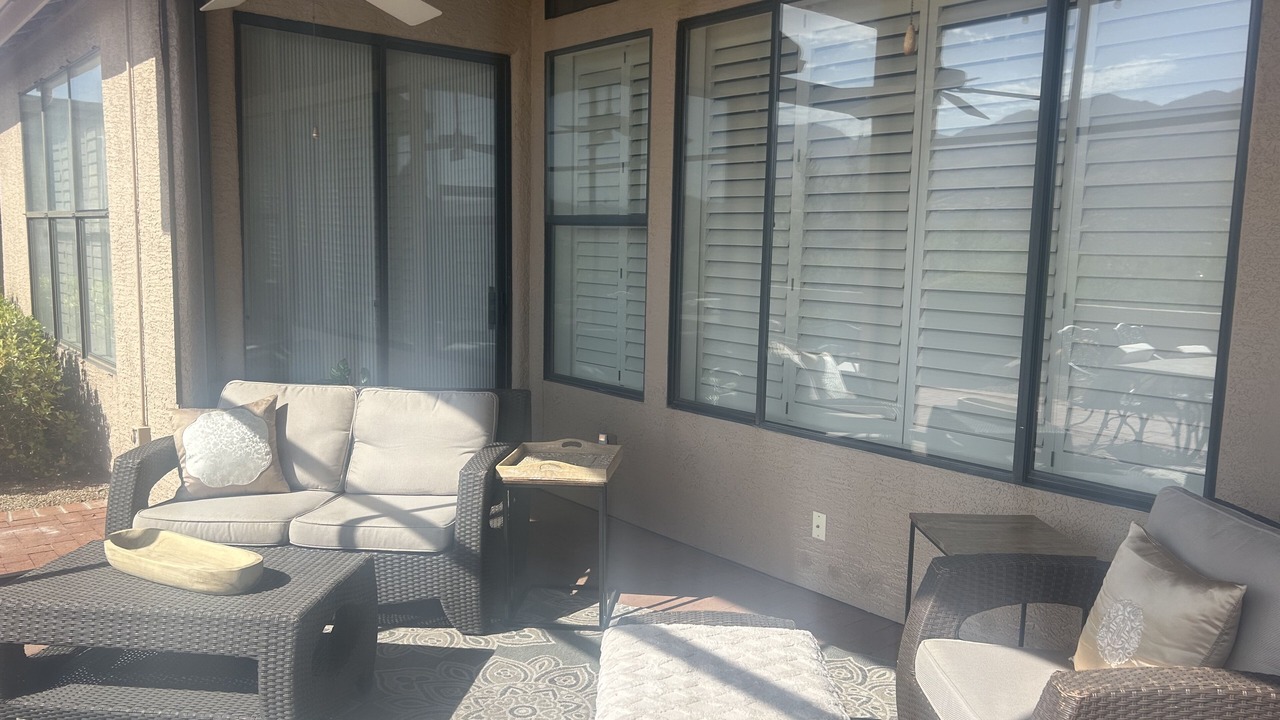Photo of Patio Balcony in Saddlebrooke