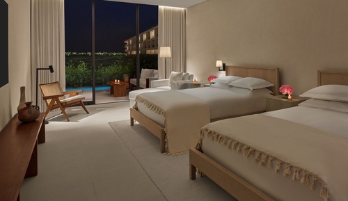 Premier Ocean View Guest Room, 2 Queens, Plunge Pool, Terrace