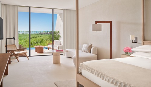 Premier Ocean View Guest Room, 1 King, Plunge Pool, Terrace