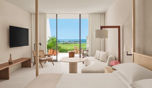 Ocean View Guest Room, 1 King, Terrace