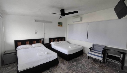Family Room, 2 Queen Beds, Air conditioning, Ocean View