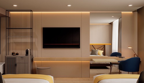 Standard Room, 2 Queen Beds, Balcony
