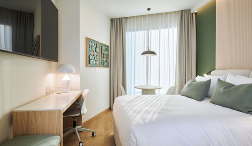 Deluxe Room, 2 Double Beds, Non Smoking