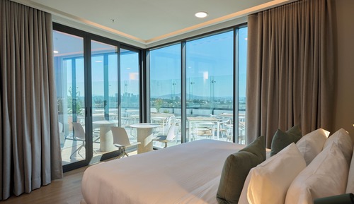 Suite, 1 King Bed, Terrace, City View (Living Room;with Sofabed)