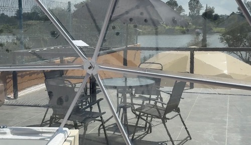 DELUXE DOME WITH JACUZZI VIEW OF THE DAM
