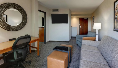 Suite, 1 King Bed with Sofa bed (Sofa Sleeper, 2 Rooms)