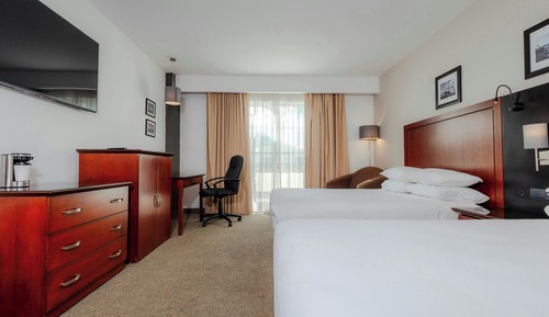 Deluxe Room, 2 Double Beds, Balcony, Pool View