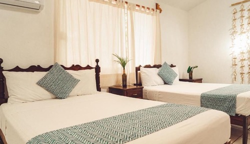 Bungalow, 2 Double Beds, Kitchen, Garden View