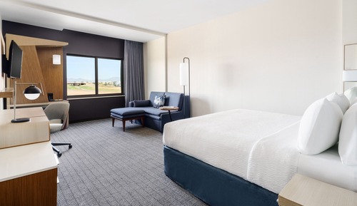Room, 1 King Bed with Sofa bed, Hearing Accessible