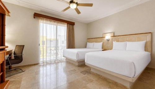 Two Double Beds - With Balcony