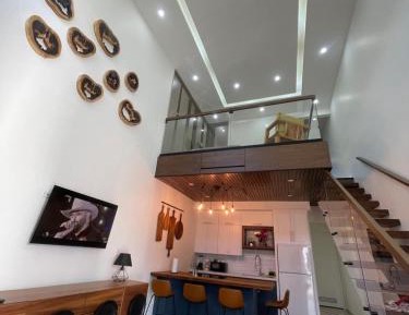 Three-Bedroom Loft Apartment